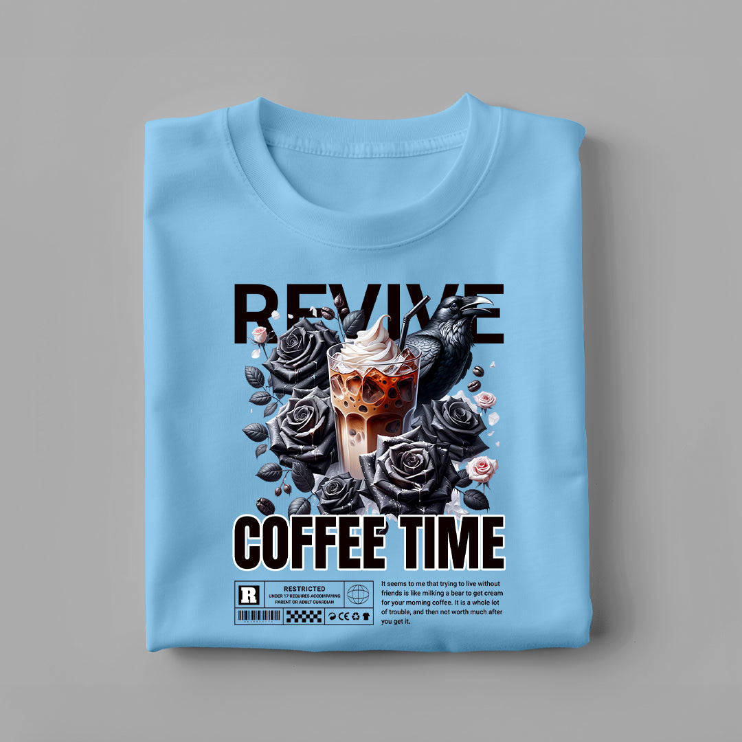 COFFEE TIME REGULAR GRAPHIC T-SHIRT