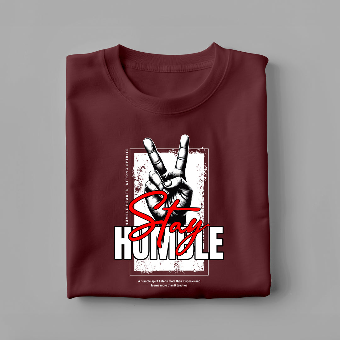 STAY HUMBLE REGULAR GRAPHIC T-SHIRT