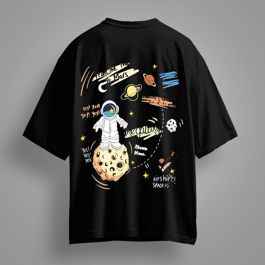 Lift off in style with the Airship Astronaut Oversized T-Shirt by Fitup — the perfect blend of comfort and cosmic vibes. Featuring a bold space-inspired design, this astronaut oversized t-shirt is made for those who dream beyond the stars. Crafted from premium fabric for a relaxed fit, it’s your go-to oversized t-shirt for daily wear with a futuristic edge. Whether you're into airship t-shirts or love a standout space style t-shirt, this piece delivers both comfort and personality.