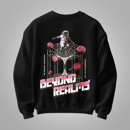 Step into the cosmos with the "Beyond Realms - Astronaut Sweatshirt" by Fitup. This unique design celebrates the vastness of space and the daring spirit of an astronaut, making it a standout piece for every sweatshirts lover. Crafted with comfort and style in mind, it’s perfect for casual wear or showing off your love for the universe.