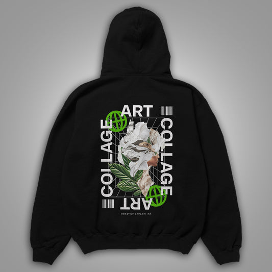 Make a bold statement with the "Collage Art Graphic Hoodie" by Fitup. Featuring a creative and eye-catching design, this hoodie is perfect for those who love artistic expression. Crafted from premium-quality fabric, it ensures comfort and durability for everyday wear. Add a touch of art to your wardrobe with Fitup!