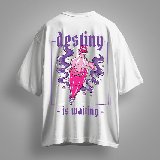 Step into your future with the Destiny - Streetwear Oversized T-Shirt by Fitup! Designed for dreamers and go-getters, this destiny t-shirt blends comfort and style with a trendy streetwear oversized t-shirt fit. Whether you're exploring new paths or making bold moves, this oversized t-shirt keeps you looking effortlessly cool. Elevate your wardrobe with an urban style t-shirt that speaks to your journey. Wear your destiny with confidence—only with Fitup!