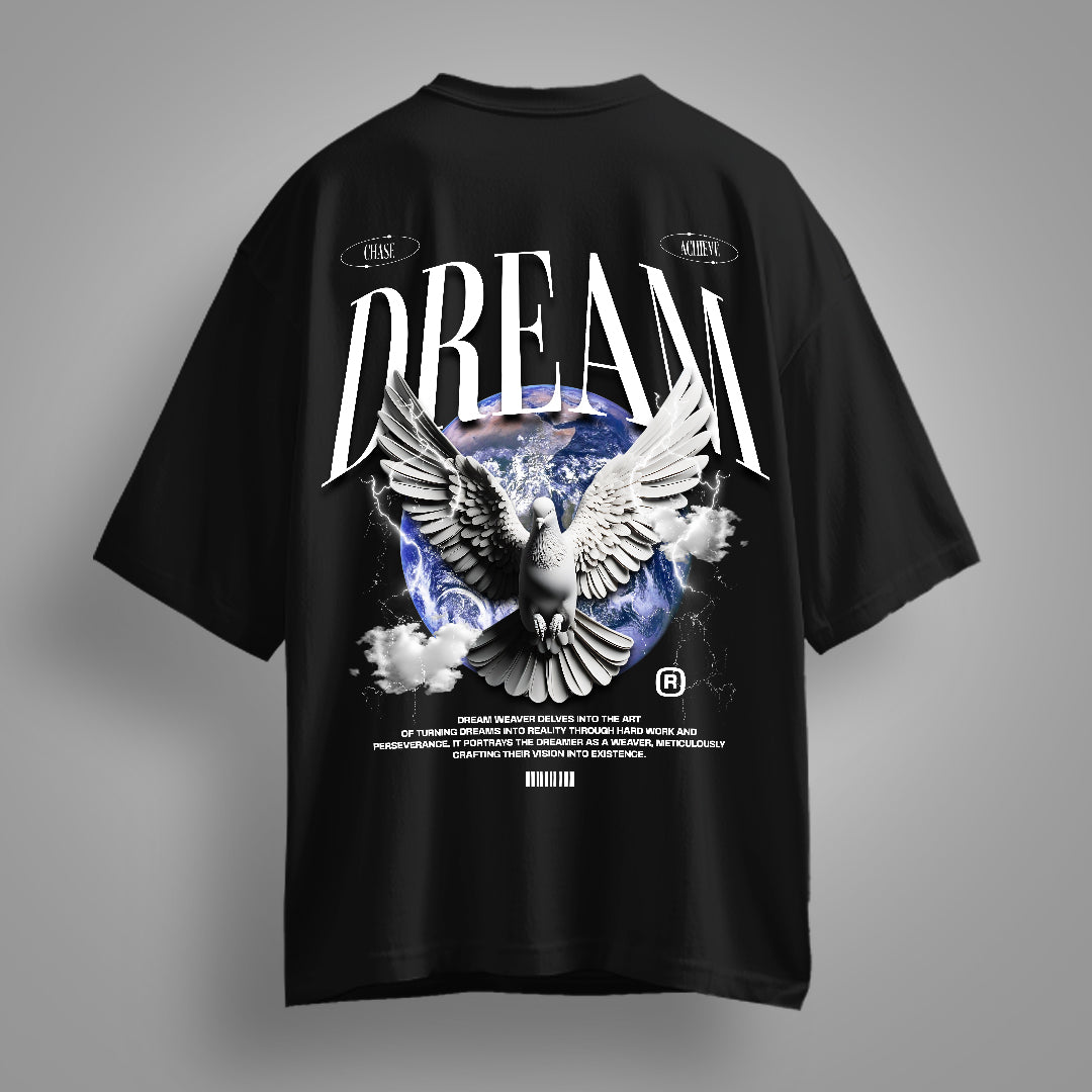 Chase your dreams in style with the "Dream Oversized Graphic T-Shirt" by Fitup. Featuring an inspiring and eye-catching design, this oversized tee combines comfort with a bold statement. Made from high-quality fabric, it offers a relaxed fit and durability for everyday wear. Dream big with Fitup!