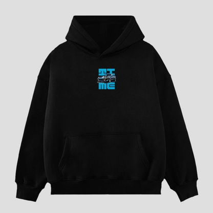 Drive Back in Time Graphic Hoodie