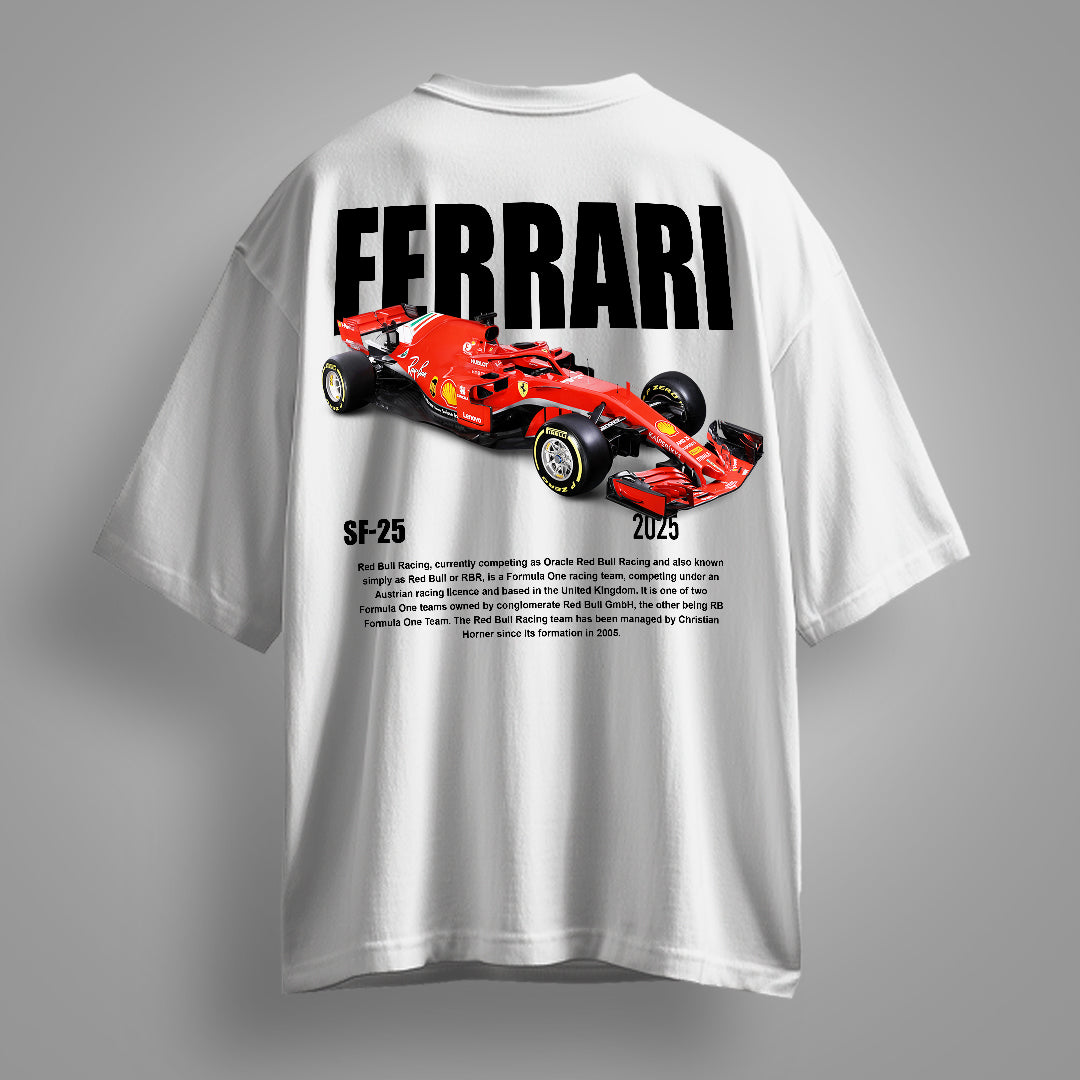 Rev up your style with the Ferrari - Sport Car Oversized T-Shirt by Fitup! Perfect for every car lover, this automotive oversized t-shirt features an eye-catching Ferrari-inspired design, making it a must-have for those who live life in the fast lane. Whether you're into sports car oversized t-shirts, racing car oversized t-shirts, or Ferrari oversized t-shirts, this tee blends speed and fashion effortlessly. Upgrade your streetwear collection with this bold and dynamic piece!