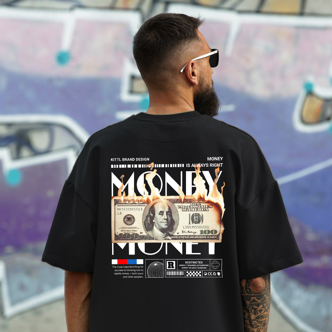Make a statement with the "Money Is Always Right Graphic Hoodie" by Fitup. Featuring a bold and thought-provoking design, this hoodie is perfect for those who value hustle and ambition. Crafted from premium-quality fabric, it offers unmatched comfort and durability for everyday wear. Stay stylish and driven with Fitup!