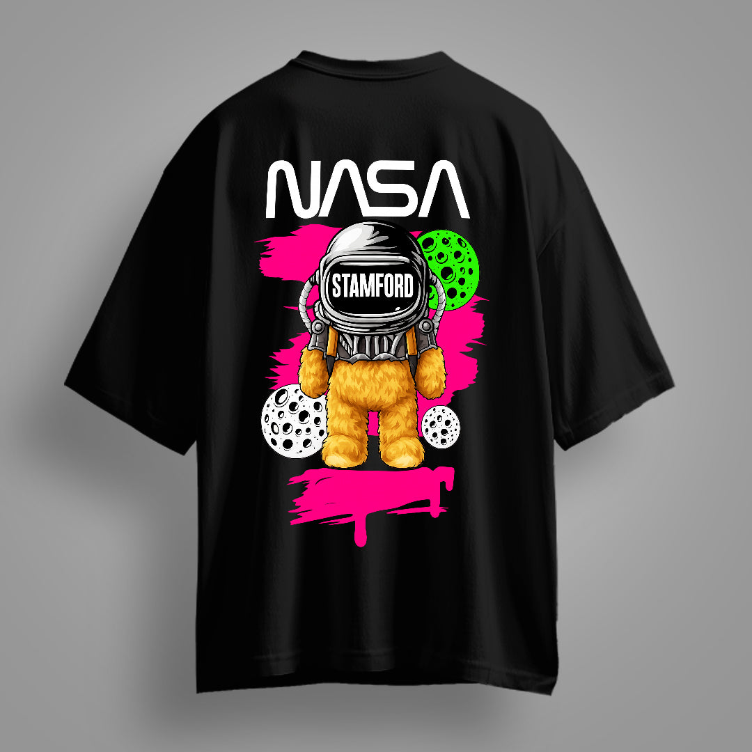 Blast off into style with the NASA - Astronaut Oversized T-Shirt by Fitup. Designed for space enthusiasts and fashion-forward explorers, this astronaut oversized t-shirt combines a bold NASA-inspired graphic with a relaxed, street-ready oversized t-shirt fit. Whether you're reaching for the stars or rocking urban vibes, the Fitup NASA t-shirt delivers out-of-this-world comfort and design. A must-have space style t-shirt for every dreamer who dares to fly high.