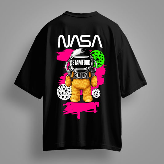 Blast off into style with the NASA - Astronaut Oversized T-Shirt by Fitup. Designed for space enthusiasts and fashion-forward explorers, this astronaut oversized t-shirt combines a bold NASA-inspired graphic with a relaxed, street-ready oversized t-shirt fit. Whether you're reaching for the stars or rocking urban vibes, the Fitup NASA t-shirt delivers out-of-this-world comfort and design. A must-have space style t-shirt for every dreamer who dares to fly high.