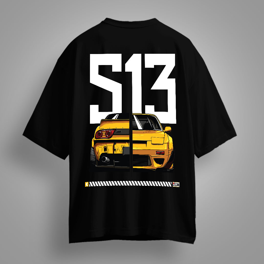 Unleash your inner car lover with the S13 Japanese - Sport Car Oversized T-Shirt by Fitup. This premium oversized t-shirt is designed for true JDM enthusiasts, featuring a bold S13 Japanese car oversized t-shirt graphic that captures the essence of street racing. Whether you're into sports car oversized t-shirts, racing car oversized t-shirts, or just love high-performance rides, this automotive oversized t-shirt from Fitup is the perfect addition to your collection. Elevate your streetwear game with Fitup 