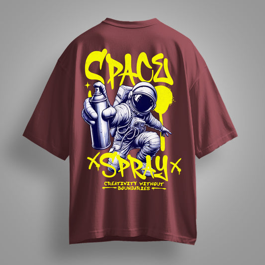 Elevate your cosmic style with the "Space Spray - Astronaut Oversized T-Shirt" by Fitup. This space t-shirt showcases a bold design of an astronaut amidst a spray of galactic colors, perfect for making a statement. Crafted for comfort and style, this astronaut oversized t-shirt offers a relaxed fit, making it an essential oversized tshirt for space lovers.